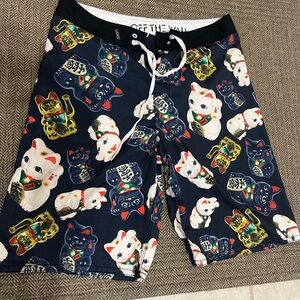 Vans Multicolor Maneki-neko Pattern Shorts